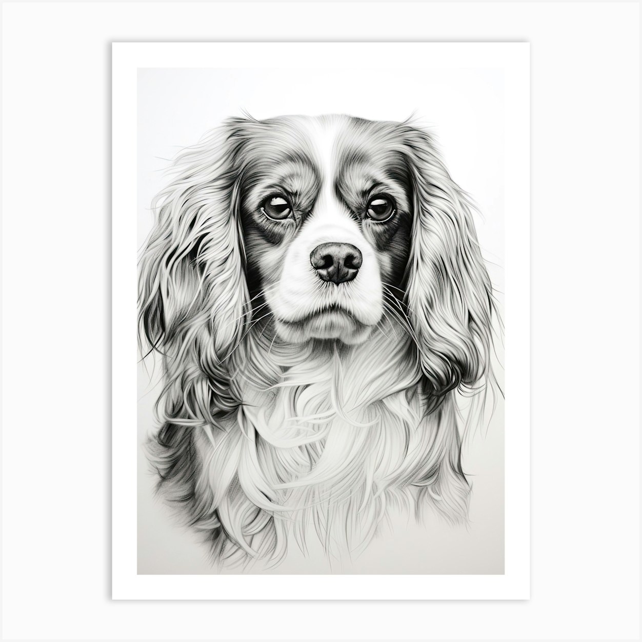 Cavalier King Charles Spaniel Aqua Socks Cavalier King Charles Spaniel Aqua Socks