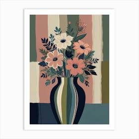 Flowers In A Vase 9 Art Print