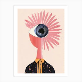 Eye Of The Woman 2 Art Print