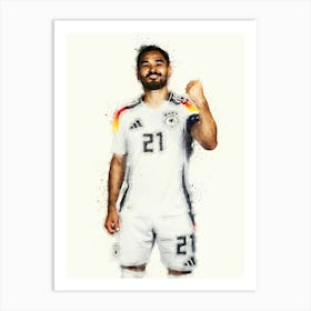 Ilkay Guendogan Art Print