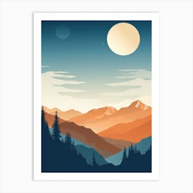 Mountain Landscape 6 Art Print