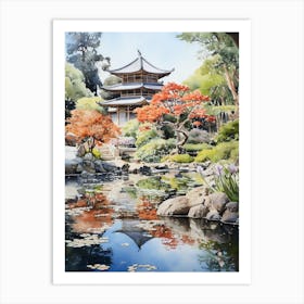 Huntington Library Art Collections And Botanical 3   Art Print