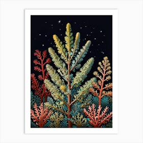 William Morris Coral Forest Art Print