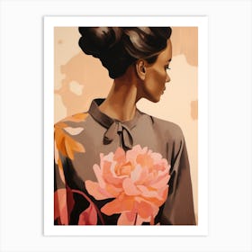 Portrait Of A Woman 31 Art Print