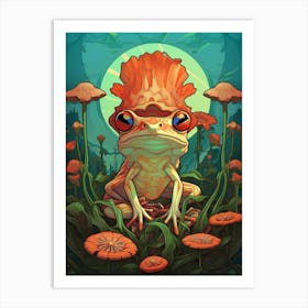 Red Tree Frog Storybook 6 Art Print