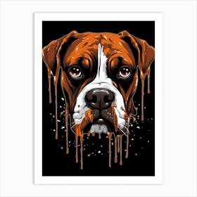 Boxer Dog 3 Art Print