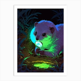 Ferret 4 Art Print