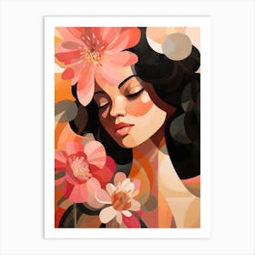 Flower Girl 1 Art Print