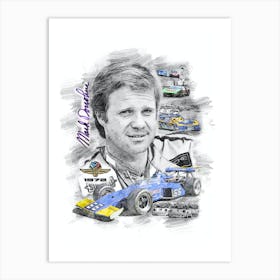 Mark Donohue Art Print