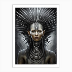 Ethereal Woman Art Print