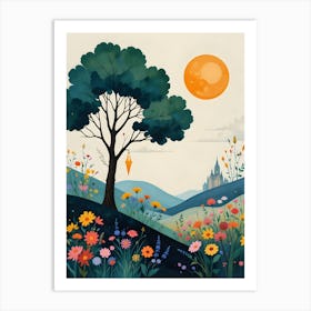 Fairytale Landscape Affiche