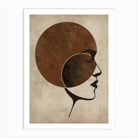 Portrait Of A Woman 293 Art Print