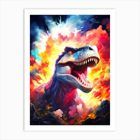 Dinosaur T - Rex Art Print