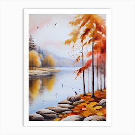 Autumn By The Lake2. 1 Póster