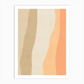 Abstract Wavy Lines _ Tp Art Print