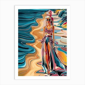 Fashion Painting Art Print