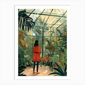 In The Garden Kew Gardens England 6 Art Print