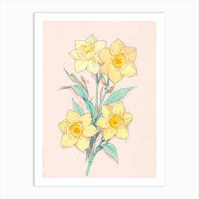 Daffodils 6 Art Print