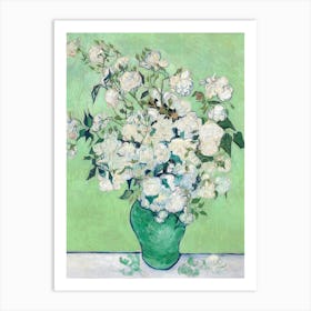 Vincent Van Gogh Roses 1 Art Print