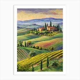 Tuscany 1 Art Print
