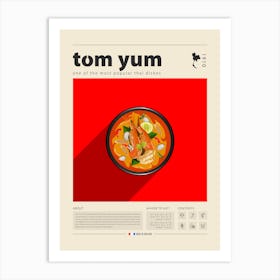 Tom Yum  Art Print