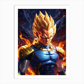 Vegeta Synergy 3 Art Print