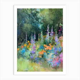  Floral Garden Wild Bloom 5 Art Print