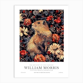 William Morris Exhibition Animals Series 28 Art Print