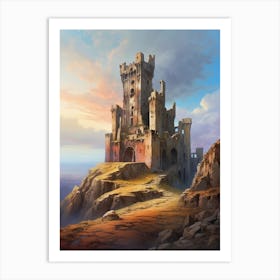 Castle In The Sky Art Print