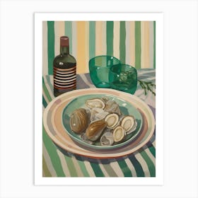 Abalone Italian Still Life Painting Art Print