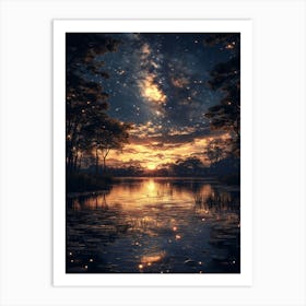 Starry Night 127 Art Print