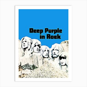 deep purple hard rock band music 7 Art Print