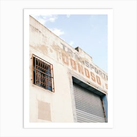 Old Building // Valencia, Spain, Travel Photography Art Print