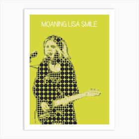Moaning Lisa Smile Wolf Alice Art Print