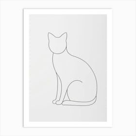 Kitty Cat Art Print