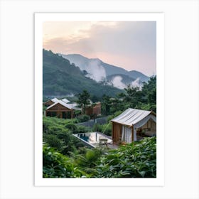 Shangri-La Resort Art Print