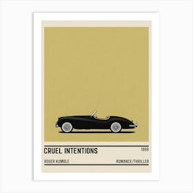 Cruel Intentions Car Art Print