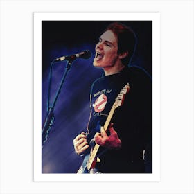 Superstars Billy Corgan Live Art Print