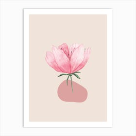 Pink Flower 1 Art Print