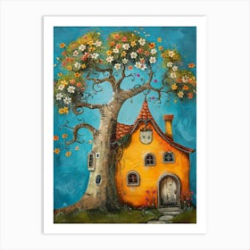 Fairytale House Art Print