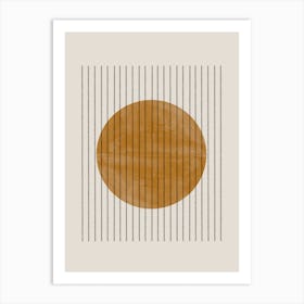 Circle In A Square Art Print