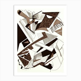 Abstract Drawing Art Art Print