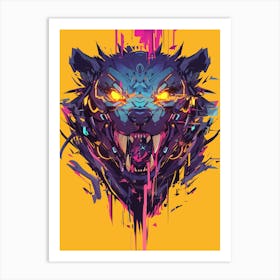 Wolf Head 1 Art Print