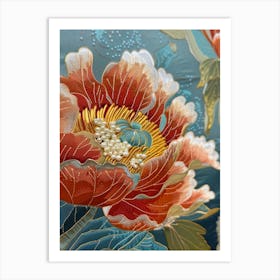 Peony 17 Art Print