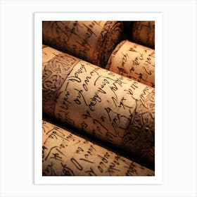 Wine Corks Art Print