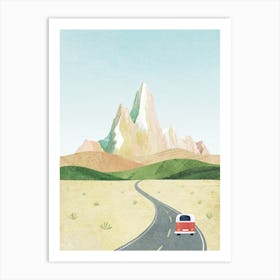Road To Monte Fitz Roy Art Print