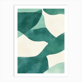 Abstract Watercolor Painting 5 Art Print