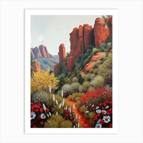 Sedona Red Rocks Art Print