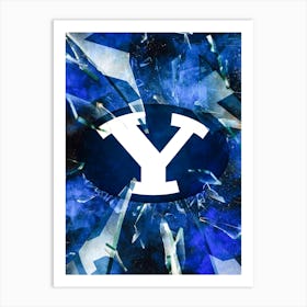 Byu Cougars 1 Art Print