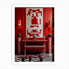 Cultural Geometric Patterns 1 Art Print